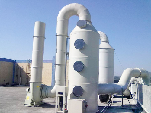 电厂水喷淋净化塔