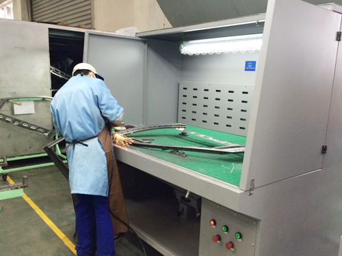 抛光打磨除尘工作台