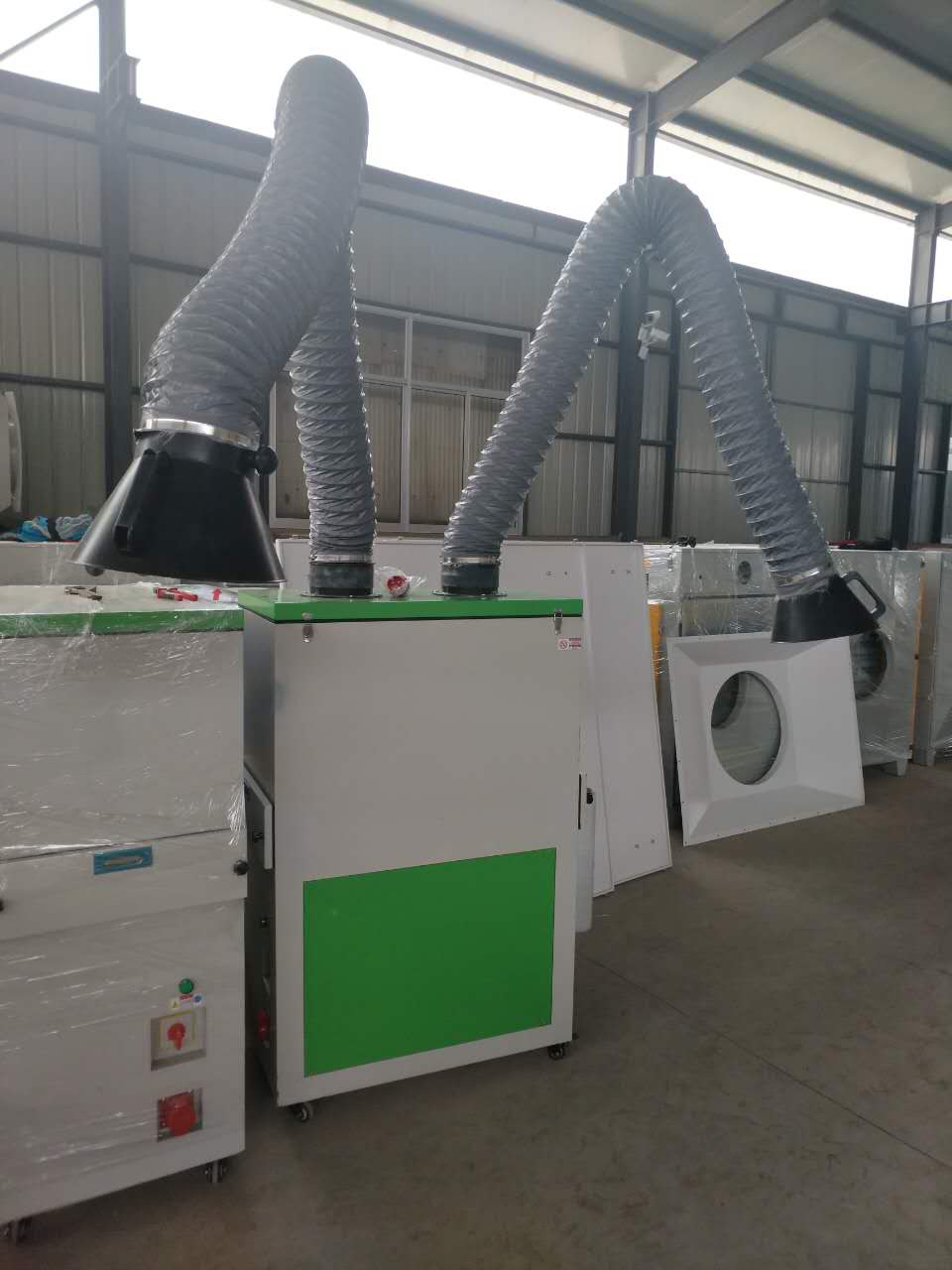 焊烟净化器的产品结构与技术数据结构特点