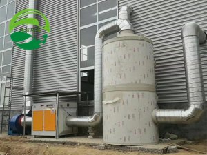 喷淋塔又称净化塔     净化塔怎样处理工业废气的