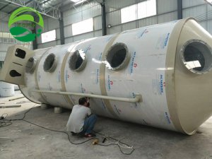 泽信环保 PP废气喷淋塔---技术性能及特点