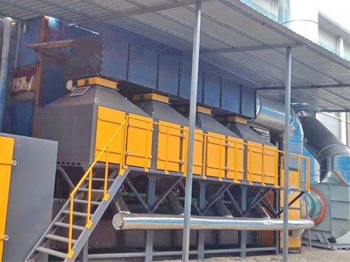 喷漆房催化燃烧设备的特点