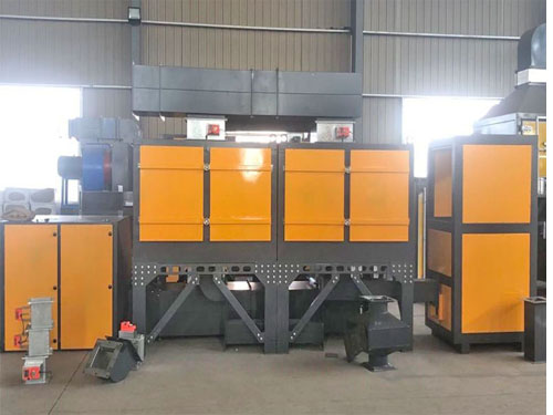 喷漆房催化燃烧设备组成部分