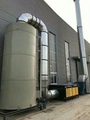 泽信环保 废气处理成套设备 喷淋塔  化工、电子、印刷厂优选设备